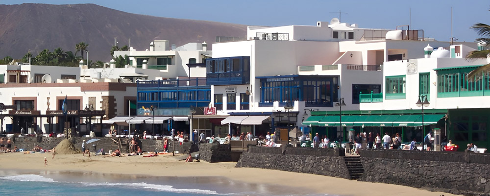 promenade playa Blanca